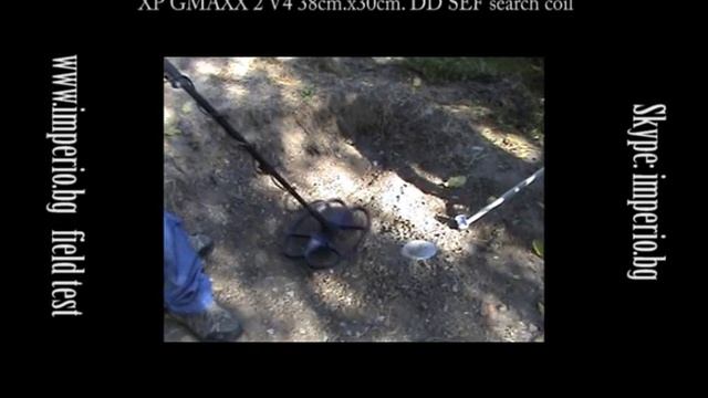 XP GMAXX 2 v4 с 38см.х30см. ДД СЕФ сонда е с 30% по-дълбок. смотреть онлайн