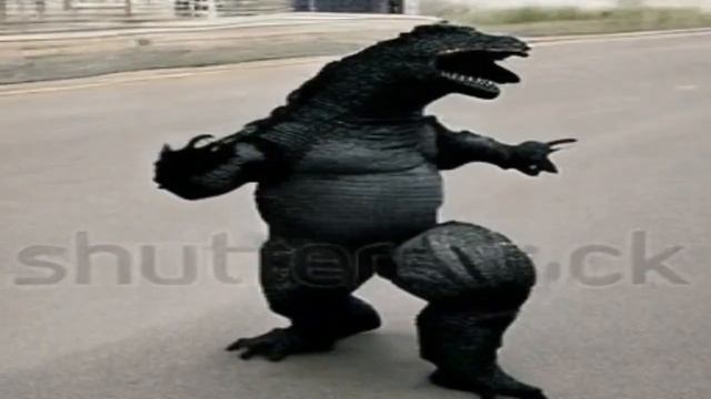 [AI] godzilla dancing in the road смотреть онлайн