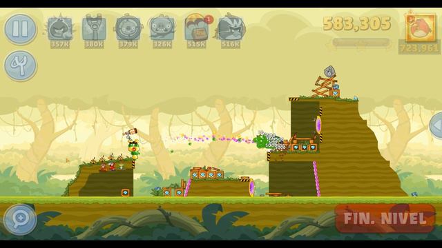 Angry Birds Friends Level 4 Tournament 1361 Highscore POWER-UP walkthrough смотреть онлайн