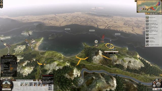 Total war SHOGUN 2 GRAND CAMPANING №4 Стратегическая оборона острова ! смотреть онлайн