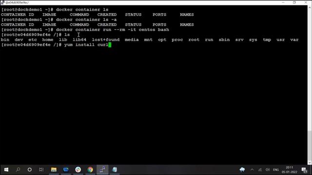 #DOC007 How to remove Container automatically after working on it #docker #kubernetes смотреть онлайн