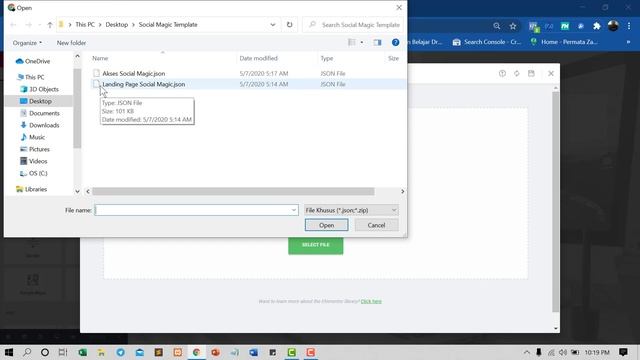 Cara Upload File json ke Elementor смотреть онлайн