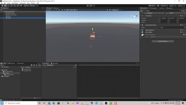 NodeCanvas Tutorial - "Hellow World" Behavior Trees смотреть онлайн