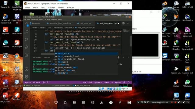 Praktikum Lab 3.5.7 Membuat Unit Test di Python смотреть онлайн
