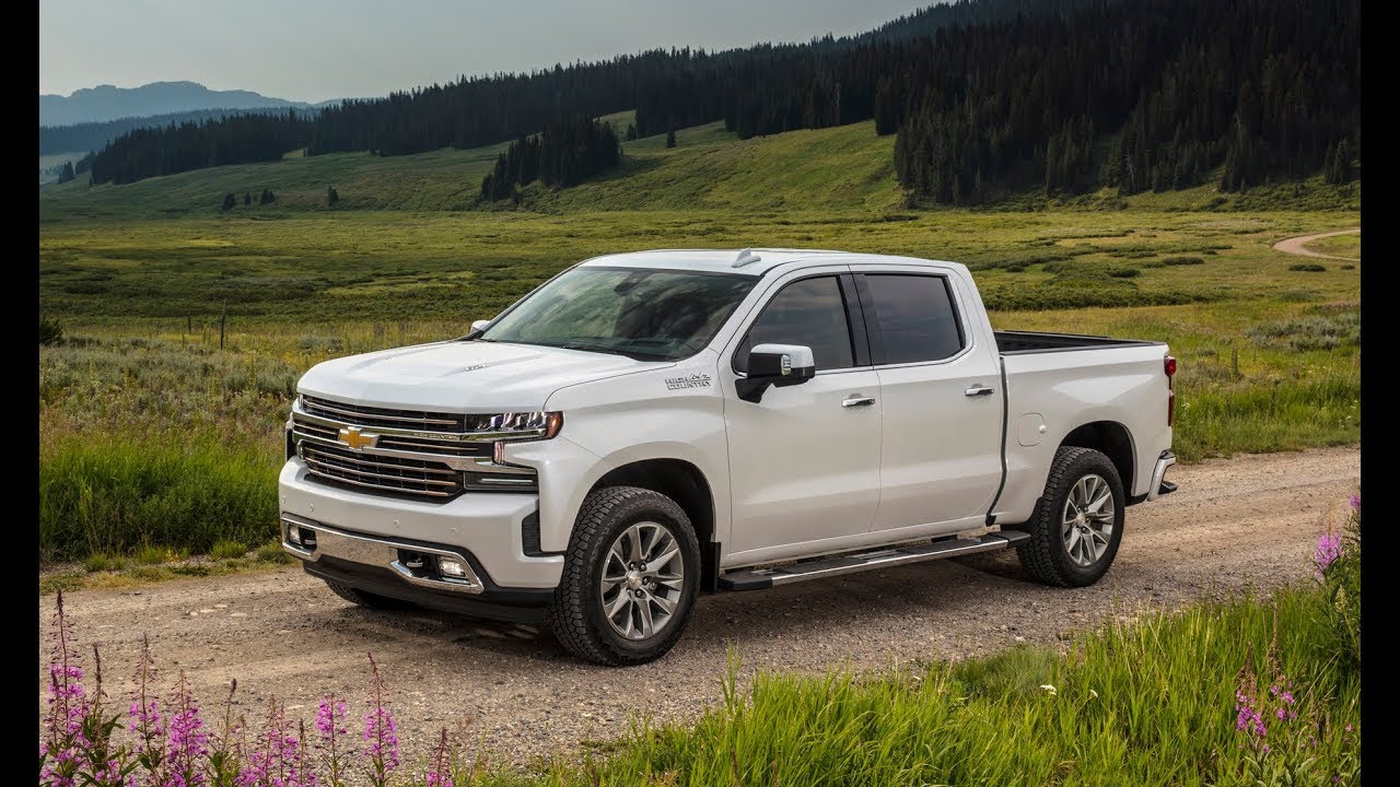 Chevrolet Silverado High Country 2019 - интерьер, экстерьер и привод. смотреть онлайн