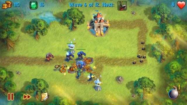 Level 1-4 - Lonely Forest | Let's Play - Towers N' Trolls смотреть онлайн