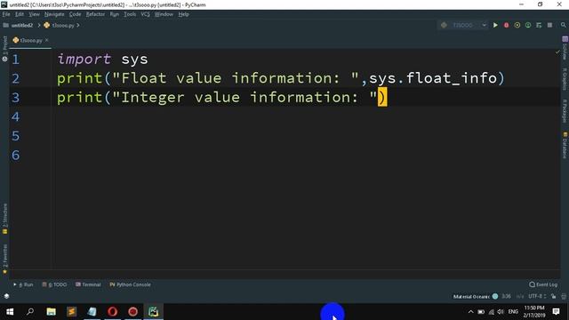 How to Determine the largest and smallest integers, longs, floats in Python смотреть онлайн