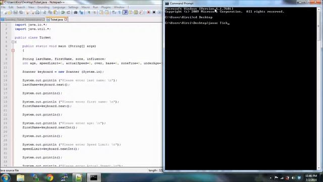 Java Speeding Ticket Calculator Final смотреть онлайн