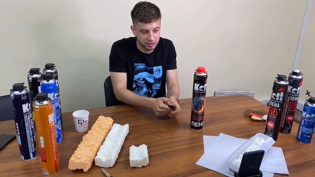 Профессиональная огнестойкая монтажная пена "Kolt" смотреть онлайн