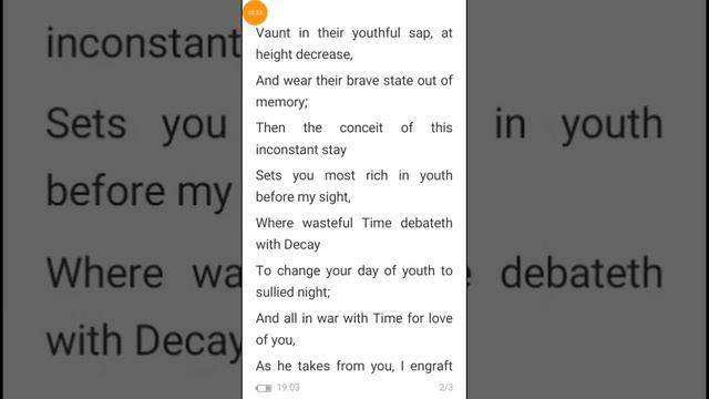Sonnet 15-William Shakespeare-Tamil смотреть онлайн
