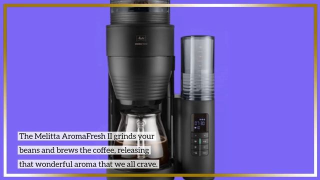 Refreshing Excellence: Melitta AromaFresh II Water Tank Review