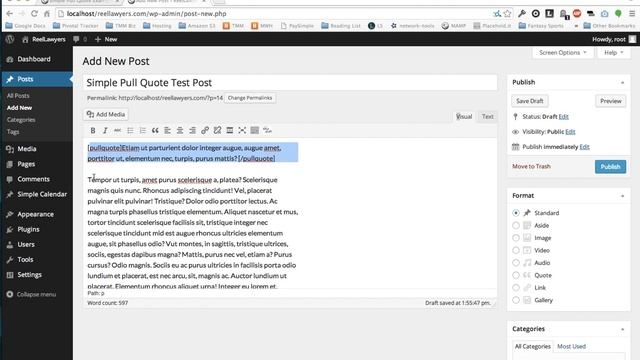 Simple Pull Quote WordPress Plugin How To смотреть онлайн