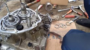 ремонт кпп ваз 21099 сборка.часть 2