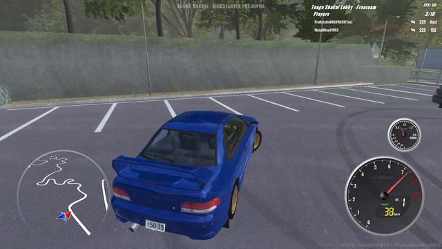 New Track Soramine! Touge Shakai Early Pre-Alpha Footage! смотреть онлайн
