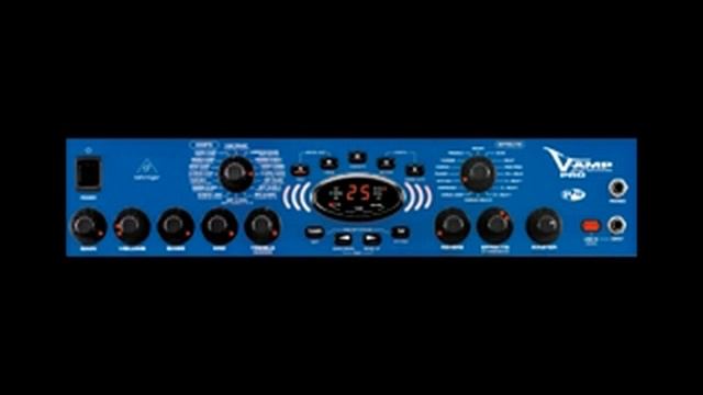 Behringer V-Amp Pro - Metal Test (Modern Hi Gain Model)