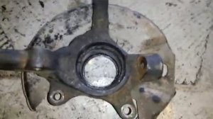 Geely MK замена ступичного подшипника