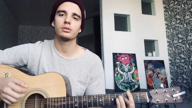 Mosquit - KRN типа Kizaru на гитаре 2 аккорда