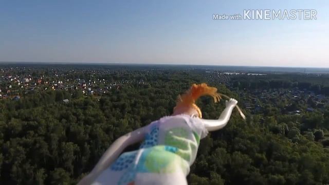 Полёт валькирии . Съёмка с дрона ф4. смотреть онлайн