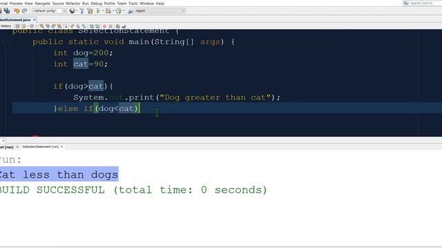 Java Programming beginner_Selection statement in java_if , if else , if else if else , switch case смотреть онлайн