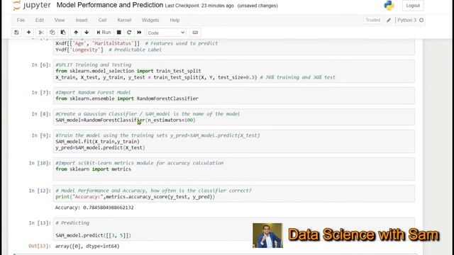Tutorial 5 - Model Performance Confusion Matrix Accuracy Prediction смотреть онлайн