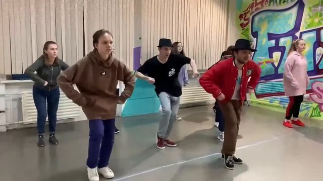 Локинг связка   старшая группа Locking Руки