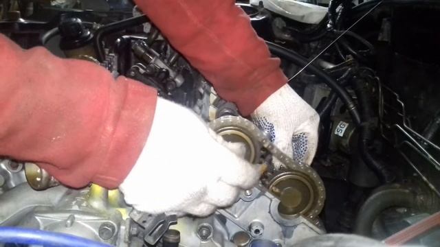 Контрактный двигатель: Установка распредвалов смотреть онлайн