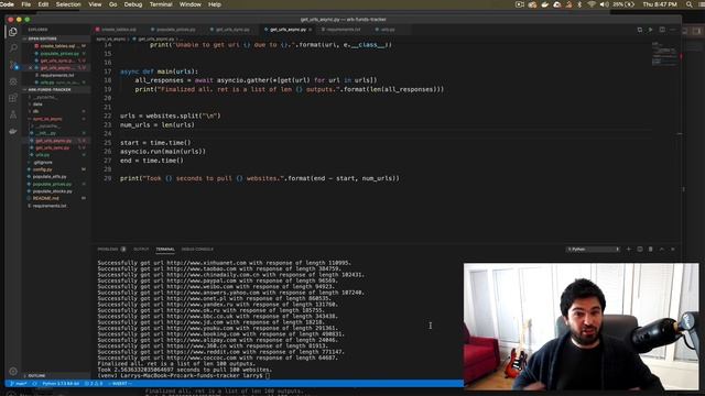 Async Price Data Load with aiohttp and asyncpg смотреть онлайн