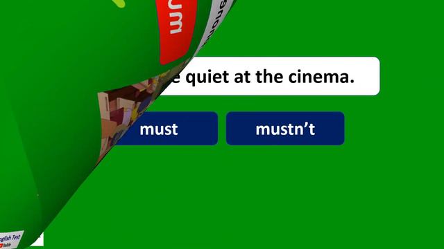 Must Mustn't Quiz for Kids смотреть онлайн