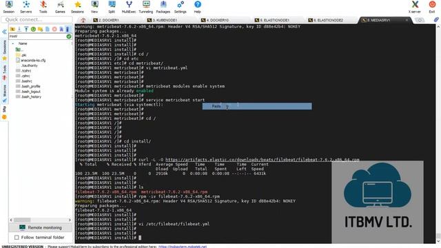 Install Elastic filebeat on CentOS 7 смотреть онлайн