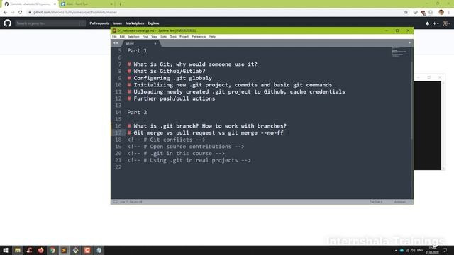 3.2 Working With Git || Part 2 || GitHub Tutorials смотреть онлайн