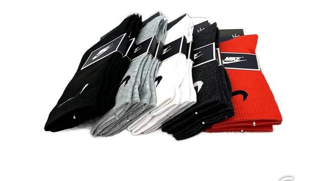 Мужские носки для спорта и отдыха Nike, разноцветные 5 пар