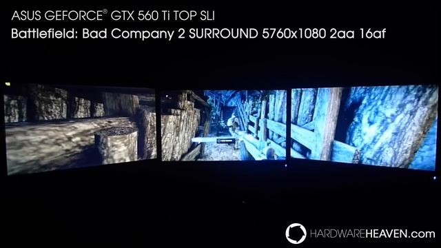 Bad Company 2 - ASUS NVIDIA GeForce GTX 560 Ti TOP SLI (5760x1080) Surround смотреть онлайн