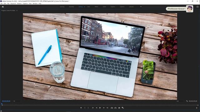 프리미어 프로 강좌 #15. 모퉁이 고정 효과로 영상 합성하기 смотреть онлайн