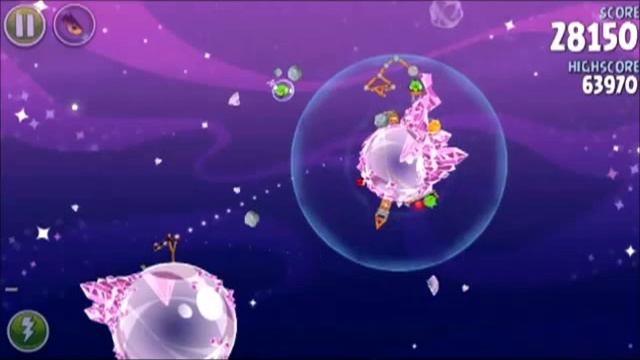 angry bird space cosmic crystals stage 11 смотреть онлайн