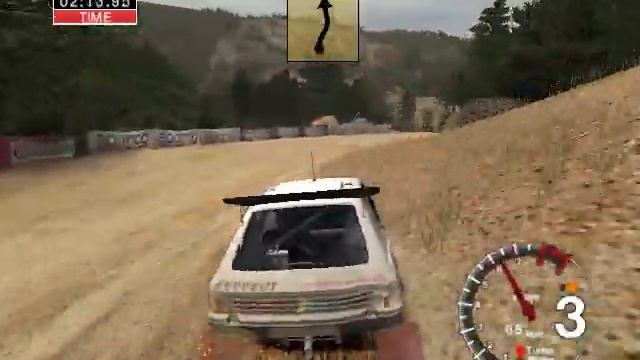 Colin McRae Rally 04 Extreme Damage Mode!! gameplay! (wheels flying off the car and more!) смотреть онлайн