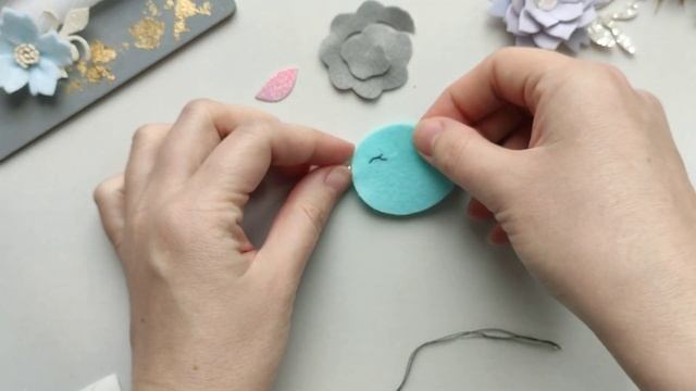 Они такие милые, эти птички из фетра/МК/DIY/заколки из фетра смотреть онлайн