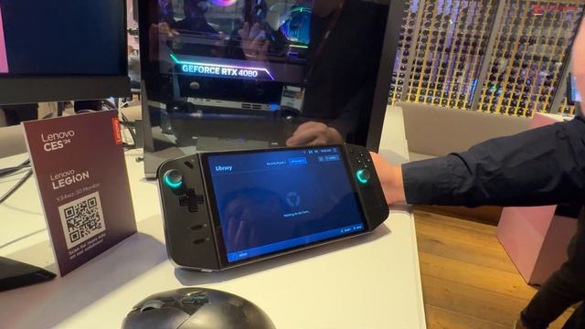 Lenovo Legion Go: Handheld Gaming PC Powered By AMD Ryzen Z1 Processor | First Look #CES2024