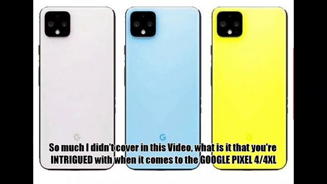 Google Pixel 4 & 4 XL What We Know...The Announcement смотреть онлайн