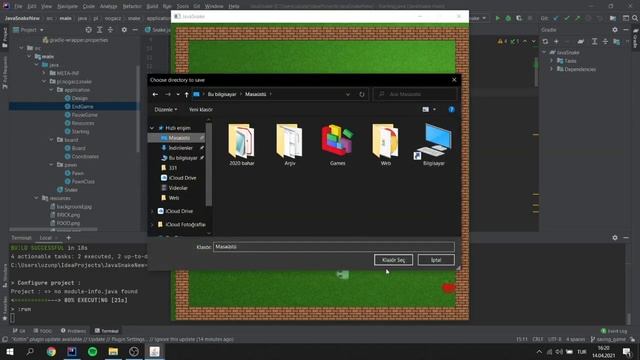 Java Snake Game - New Save/Load Feature смотреть онлайн