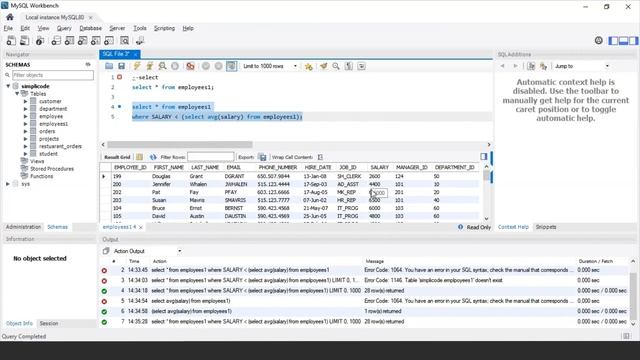 Subqueries In SQL Explained | SQL Subqueries For Beginners | SQL For Beginners | SimpliCode смотреть онлайн