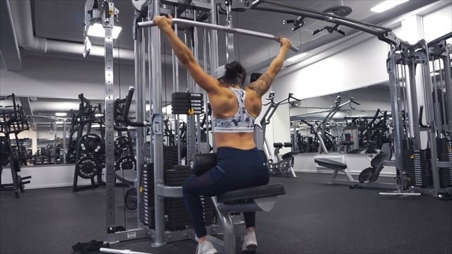 8 BACK EXERCISES YOU SHOULD DO - FULL BACK WORKOUT PROGRAM ♥ Follow me to the gym смотреть онлайн