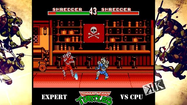 03.2 [NES] TMNT: Tournament Fighters - Эксперт Шреддер. Часть 2. (expert Shredder, part 2) смотреть онлайн