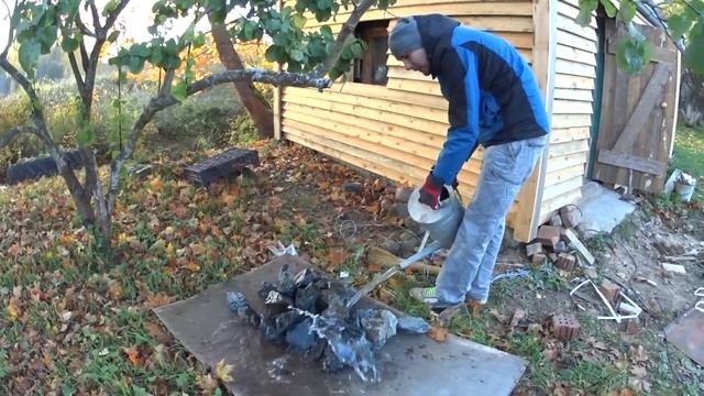 Выбор, покупка, укладка камней в баню. Рандеву в бане с женой. Расчеты по вагонке. смотреть онлайн