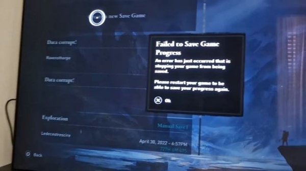 For Ubisoft Support, Error on Save file for Assassin's Creed Valhalla