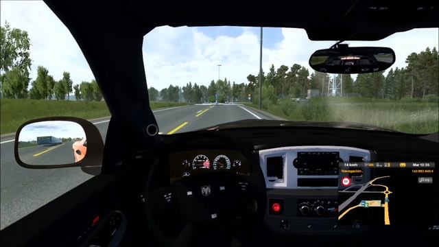 [ETS2 v1.41] Dodge Ram SRT-10 2006 v3.0 смотреть онлайн