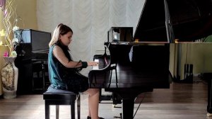 Судьина Надежда, 10 лет. Г.Беренс Этюд До-мажор