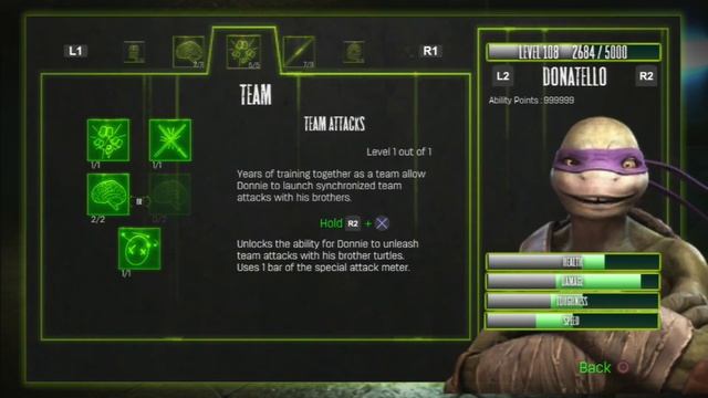 [PS3] TMNT Out of the Shadows - Max Ability Points+Max Level Save смотреть онлайн