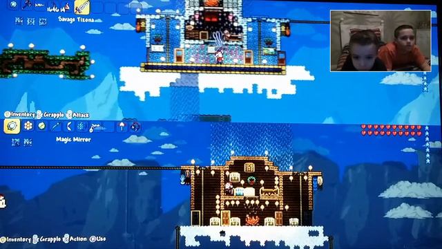 Terraria - XBOX 360 - Split-Screen With My Brother! Pt. 2 смотреть онлайн