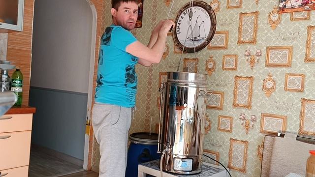 Пшеничное пиво ,домашняя варка!!!