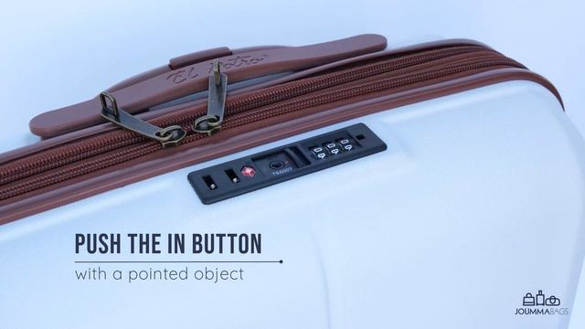 How to open a suitcase with TSA lock and set the combination. смотреть онлайн